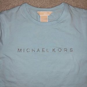 Michael Kors logo embellished top size xs/s